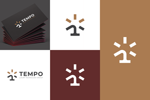 Logo Design by vramar.roy for Tempo Luxury Technology Group | Design: #32208627