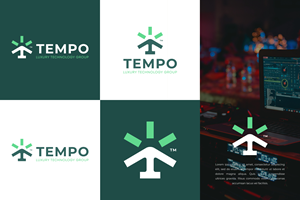 Logo Design by vramar.roy for Tempo Luxury Technology Group | Design: #32208631