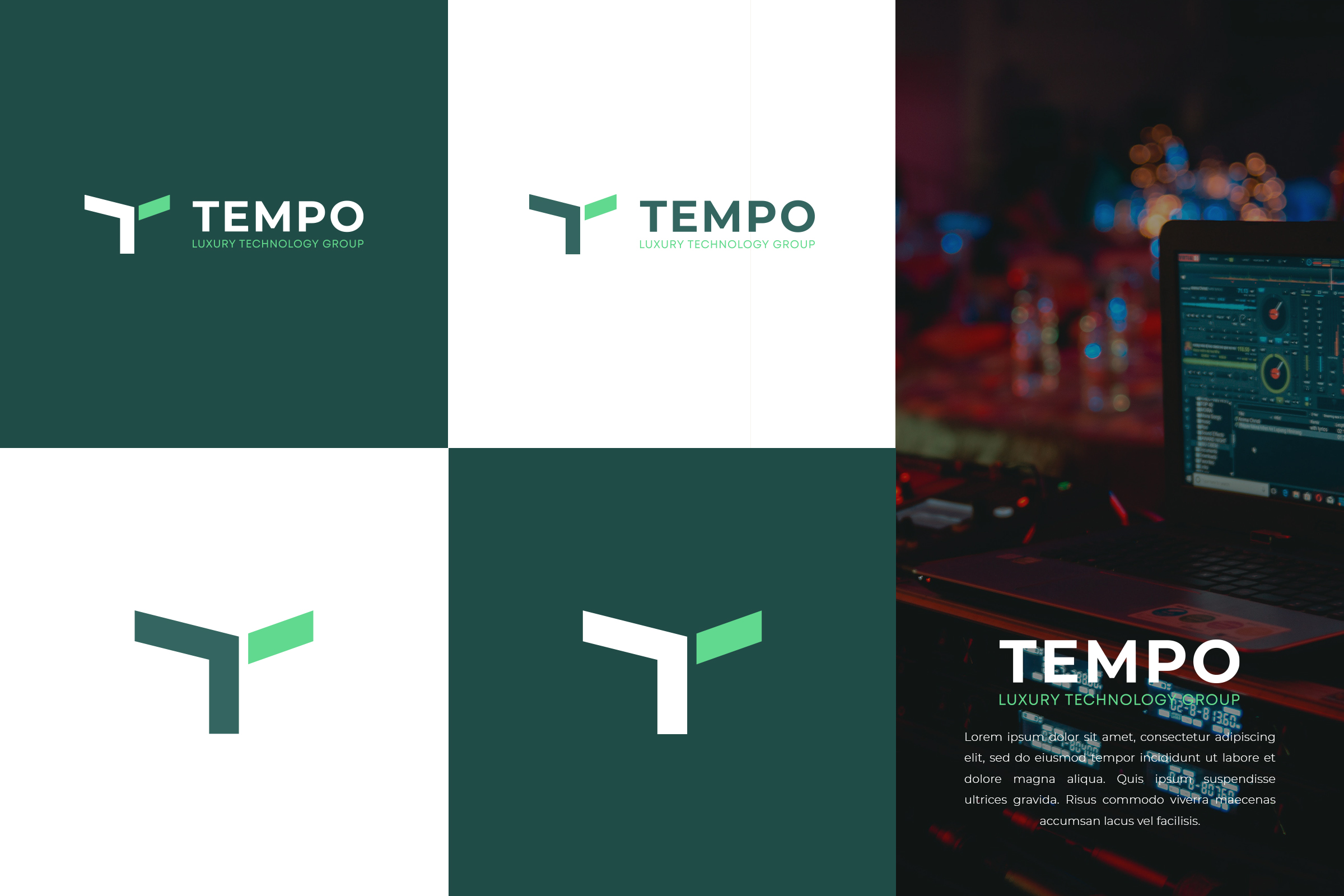 Logo Design by vramar.roy for Tempo Luxury Technology Group | Design #32208715