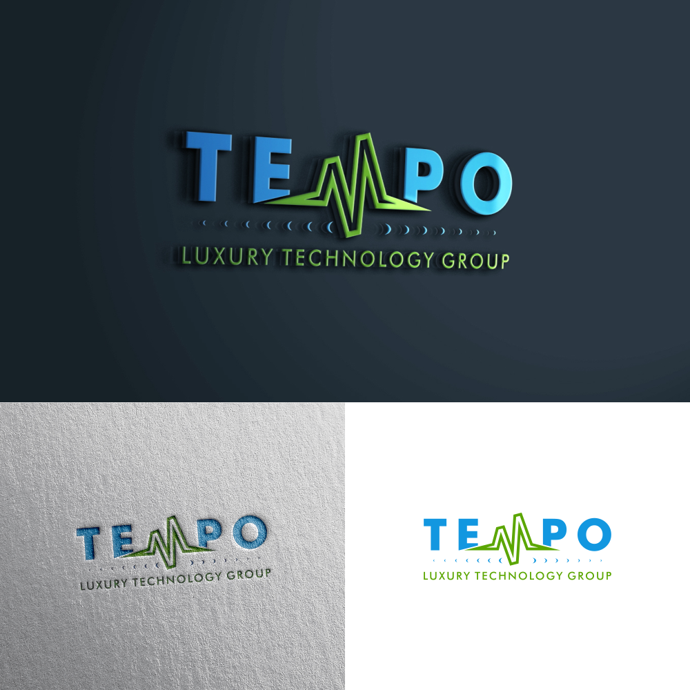 Logo-Design von aqilazhifara für Tempo Luxury Technology Group | Design #32207273