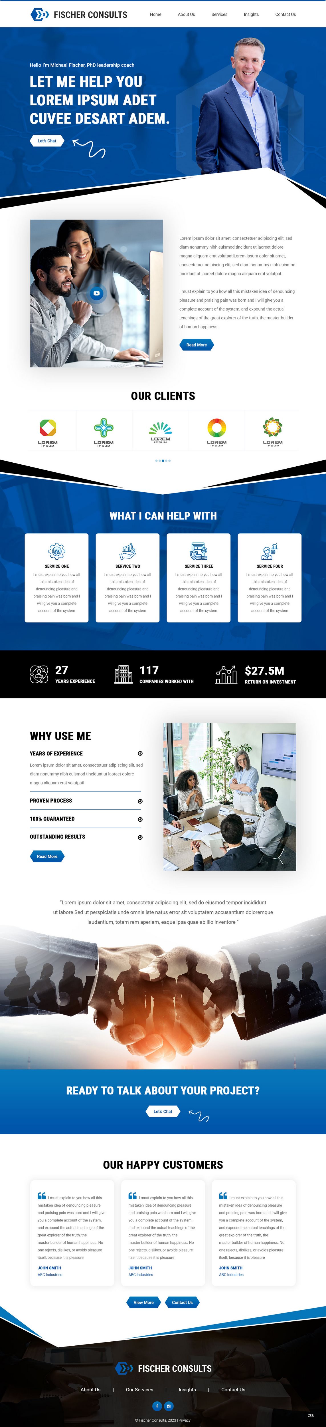 Design Photoshop par pb pour Fischer Consults | Design #32220875