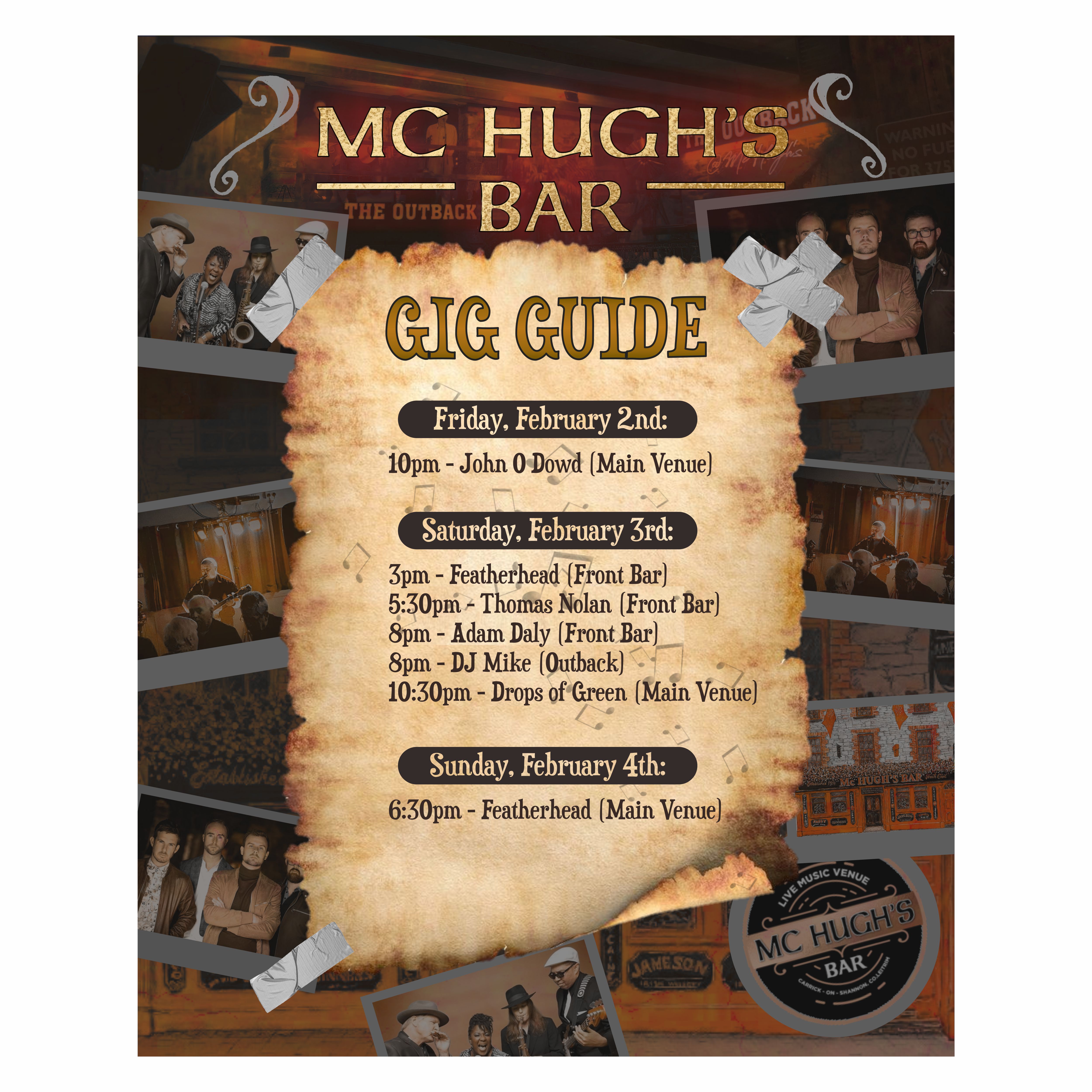 Design Graphique par saiko_design10 pour Mc Hughs Bar | Design : #32210607