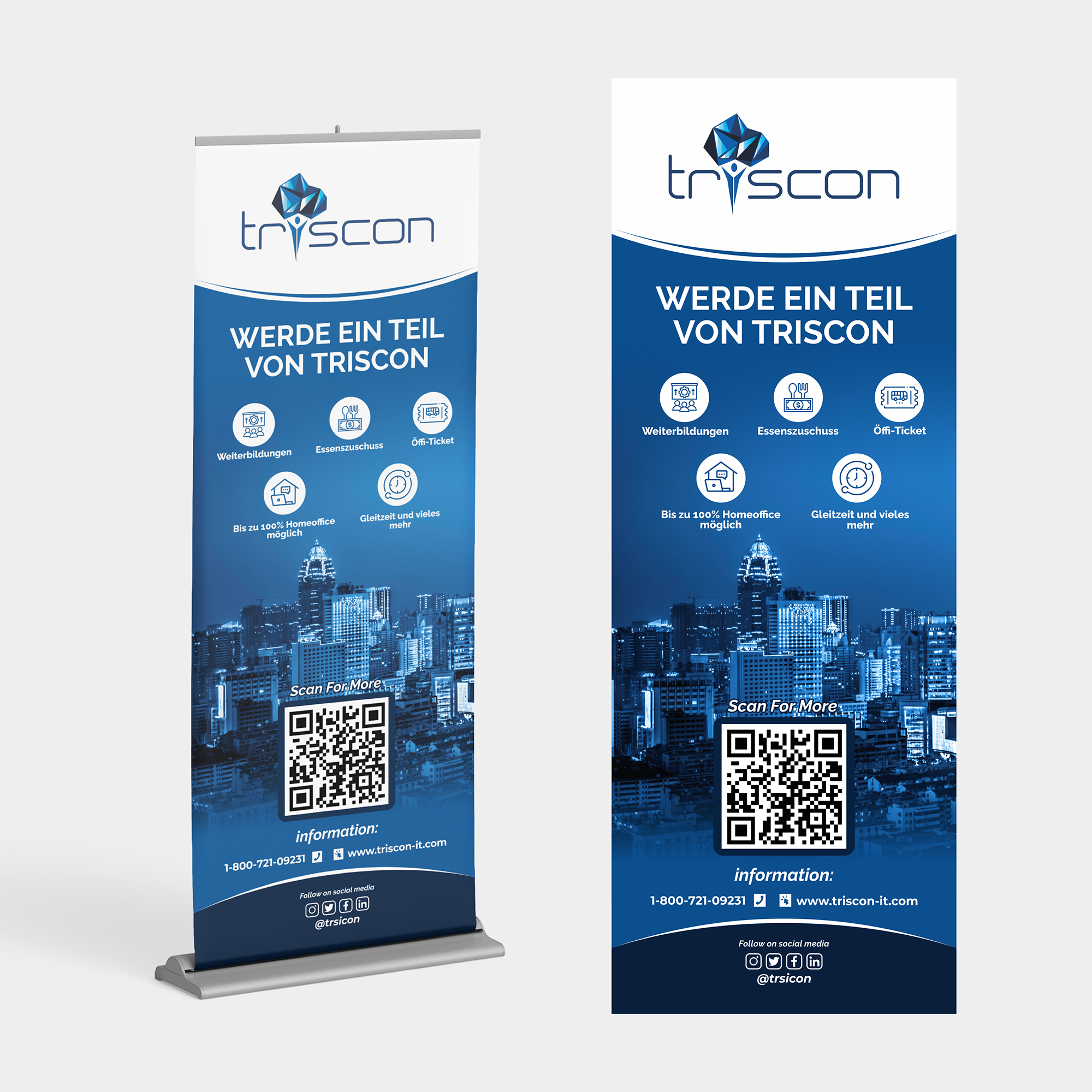 Diseño Gráfico por yusmoker para triscon IT-Services GmbH | Diseño #32208985
