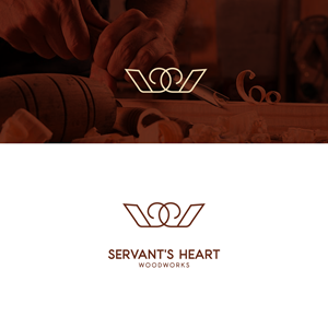 Logo Design by merti.studio for Servants Heart Woodworks | Design: #32215169