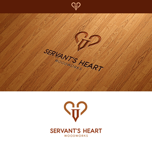 Logo Design by merti.studio for Servants Heart Woodworks | Design: #32220861