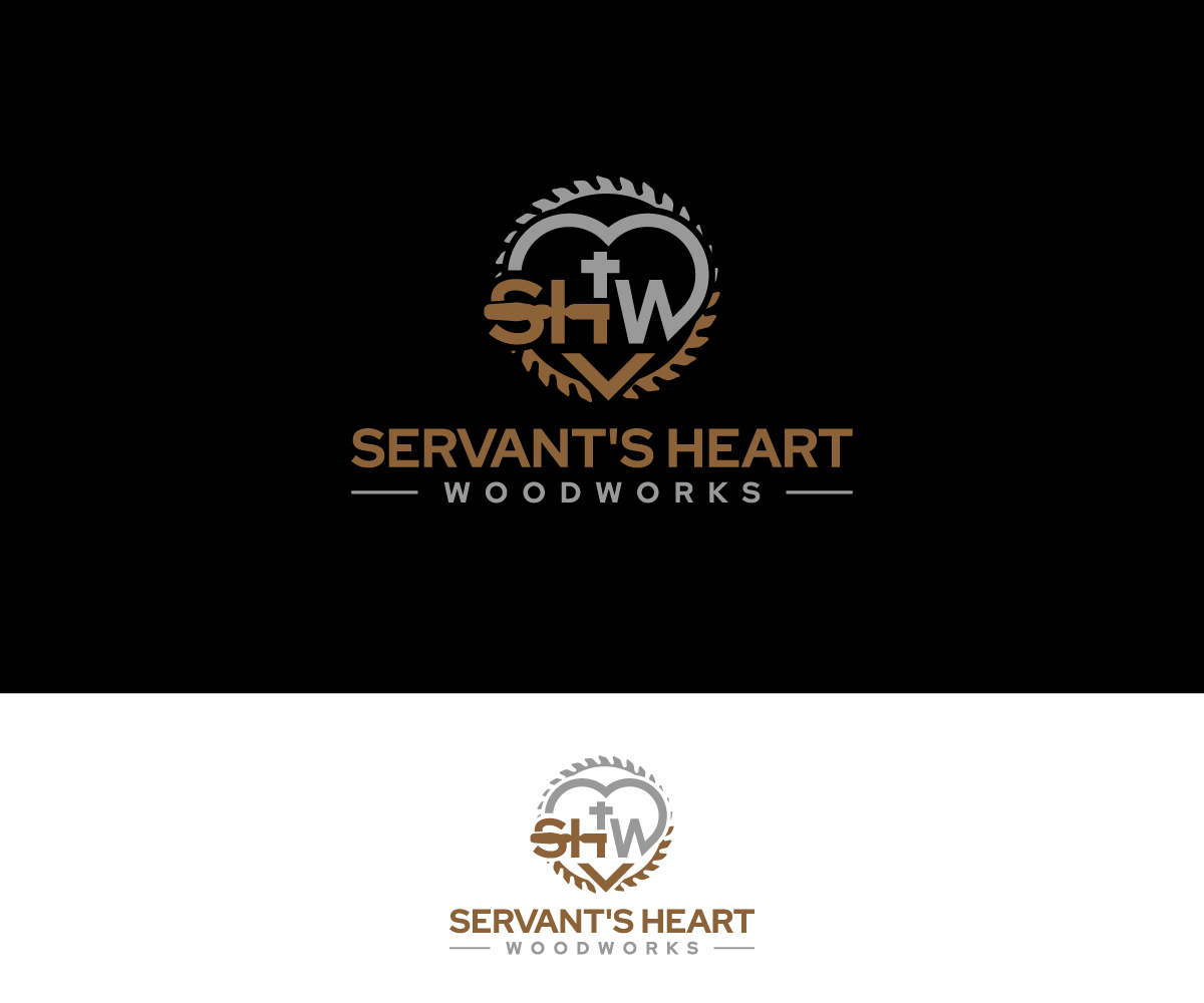 Logo Design by RS_Design for Servants Heart Woodworks | Design #32212936