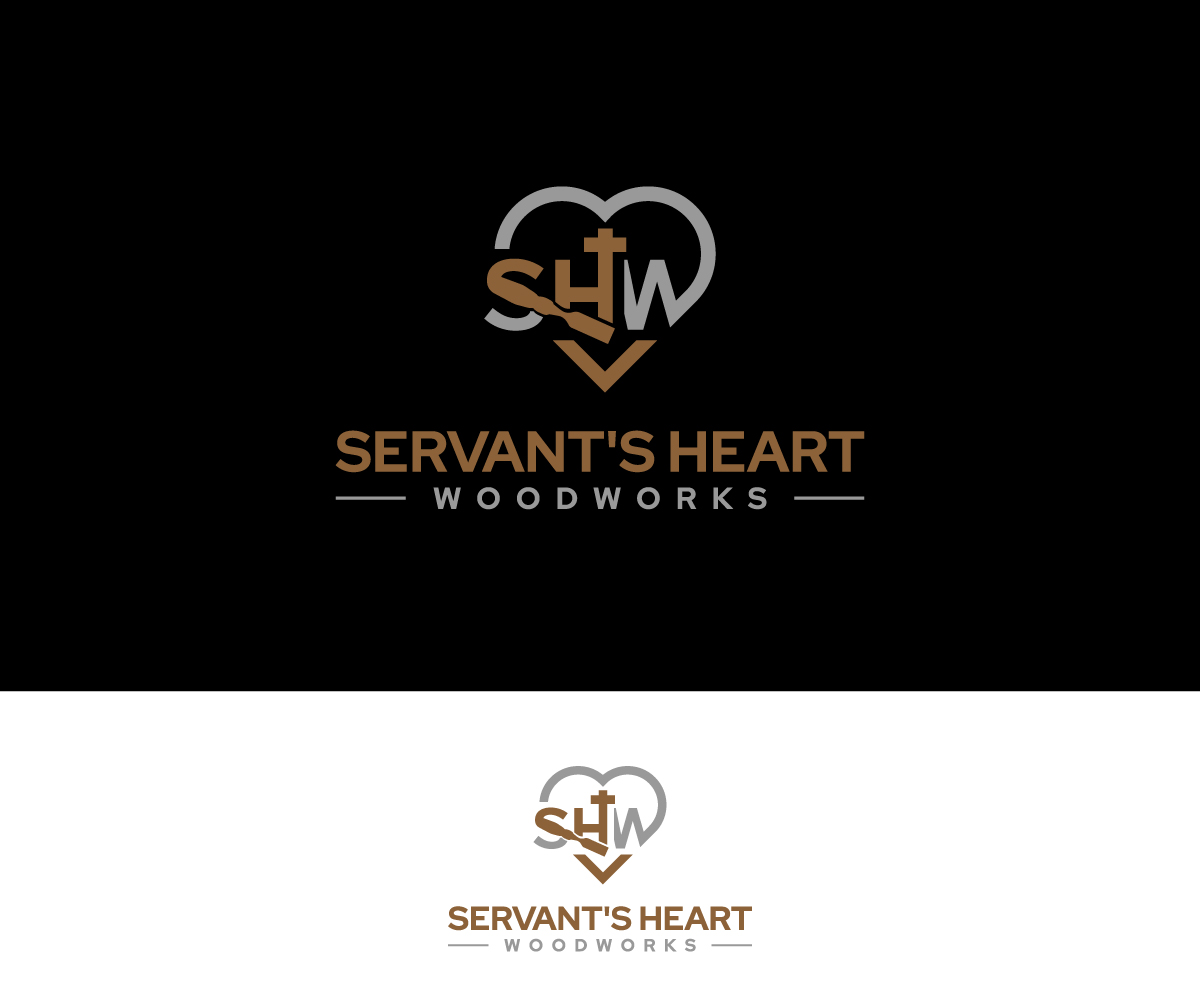 Logo Design by RS_Design for Servants Heart Woodworks | Design #32214490