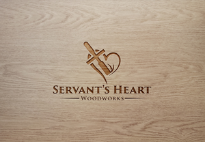 Logo Design by Design Builder. for Servants Heart Woodworks | Design: #32214089