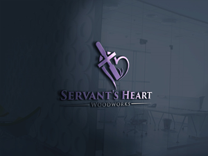 Logo Design by Design Builder. for Servants Heart Woodworks | Design: #32214091