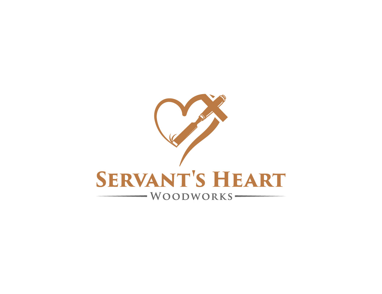 Logo Design by Design Builder. for Servants Heart Woodworks | Design #32215130