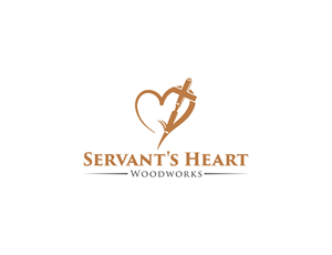 Logo Design by Design Builder. for Servants Heart Woodworks | Design: #32215797