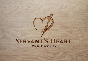 Logo Design by Design Builder. for Servants Heart Woodworks | Design: #32216120