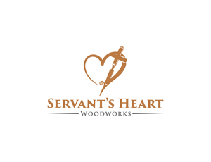Logo Design by Design Builder. for Servants Heart Woodworks | Design: #32257448