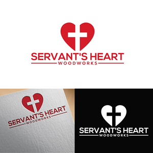 Logo Design by Md Nurullah 1 for Servants Heart Woodworks | Design: #32221576