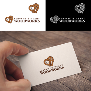 Logo Design by RA-bica for Servants Heart Woodworks | Design: #32240232