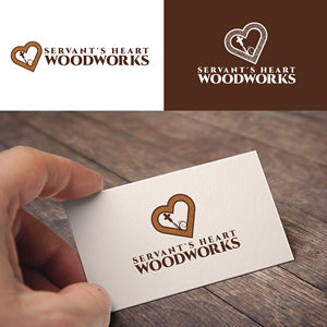 Logo Design by RA-bica for Servants Heart Woodworks | Design: #32242220