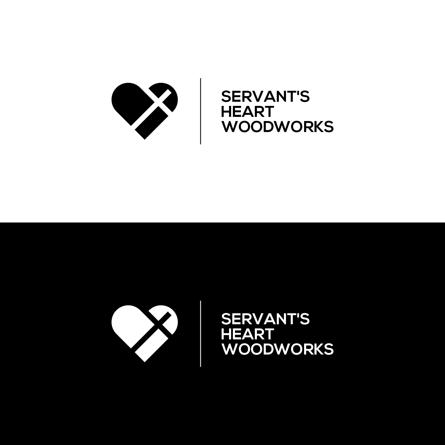 Logo Design by Kenshin777 for Servants Heart Woodworks | Design #32224851