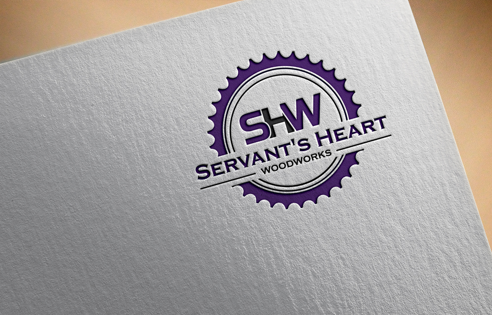 Logo Design by luxydesign for Servants Heart Woodworks | Design #32259250