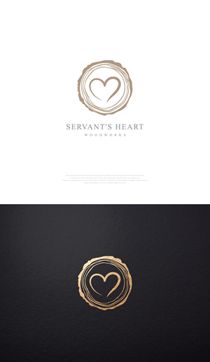 Logo Design by apik. for Servants Heart Woodworks | Design: #32214122
