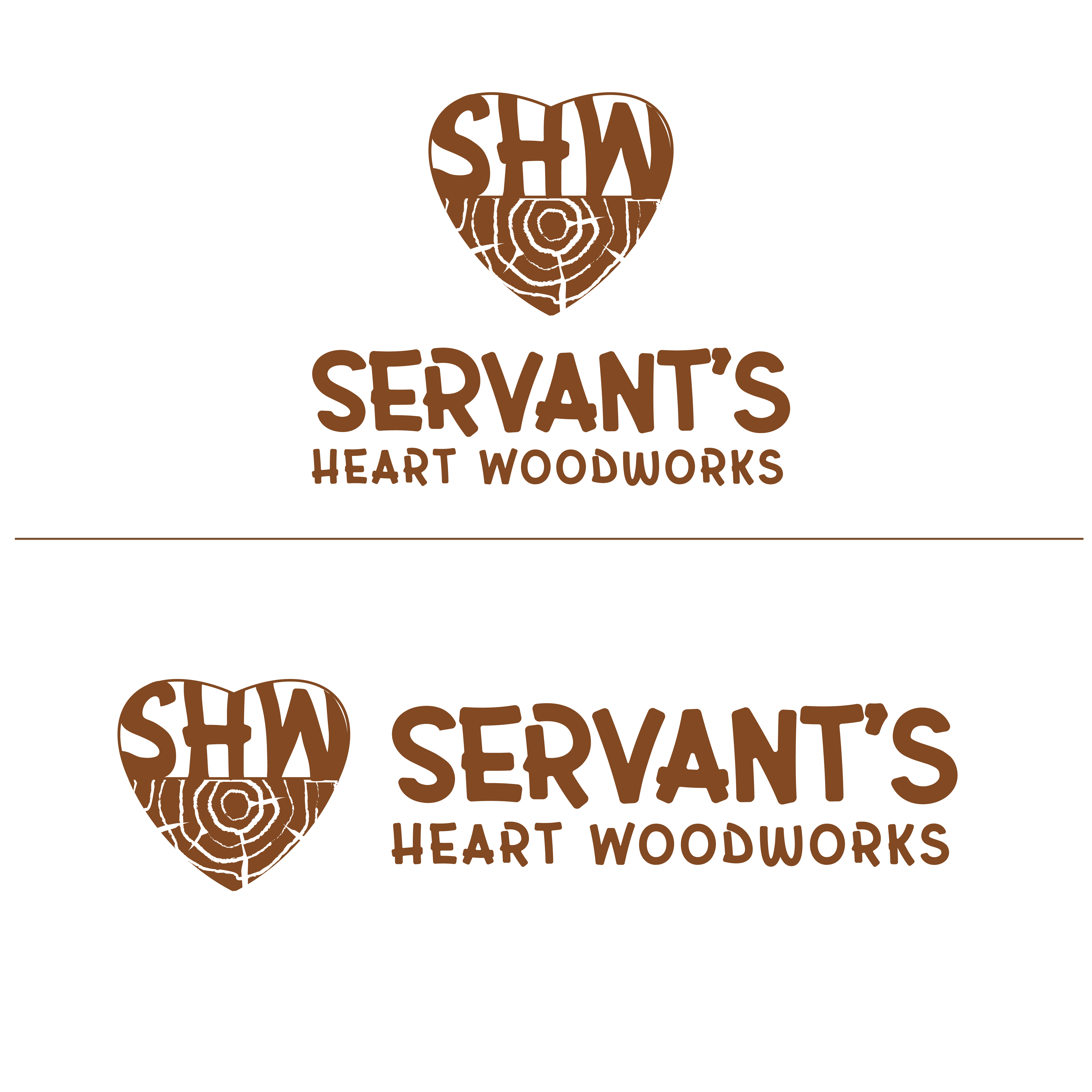 Diseño de Logo por ShahidUllah para Servants Heart Woodworks | Diseño #32219245