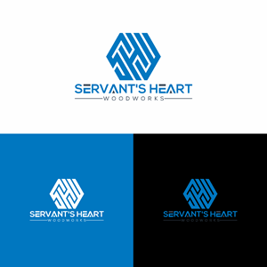 Logo Design by oke  bendol for Servants Heart Woodworks | Design: #32213459