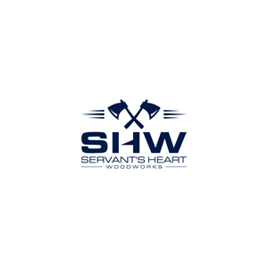 Logo Design by Barish Design for Servants Heart Woodworks | Design: #32225485