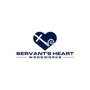 Logo Design by Barish Design for Servants Heart Woodworks | Design: #32241753