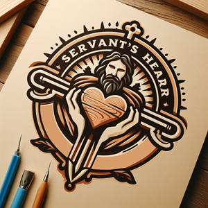 Logo Design by A DESIGN FOR YOU for Servants Heart Woodworks | Design: #32213429
