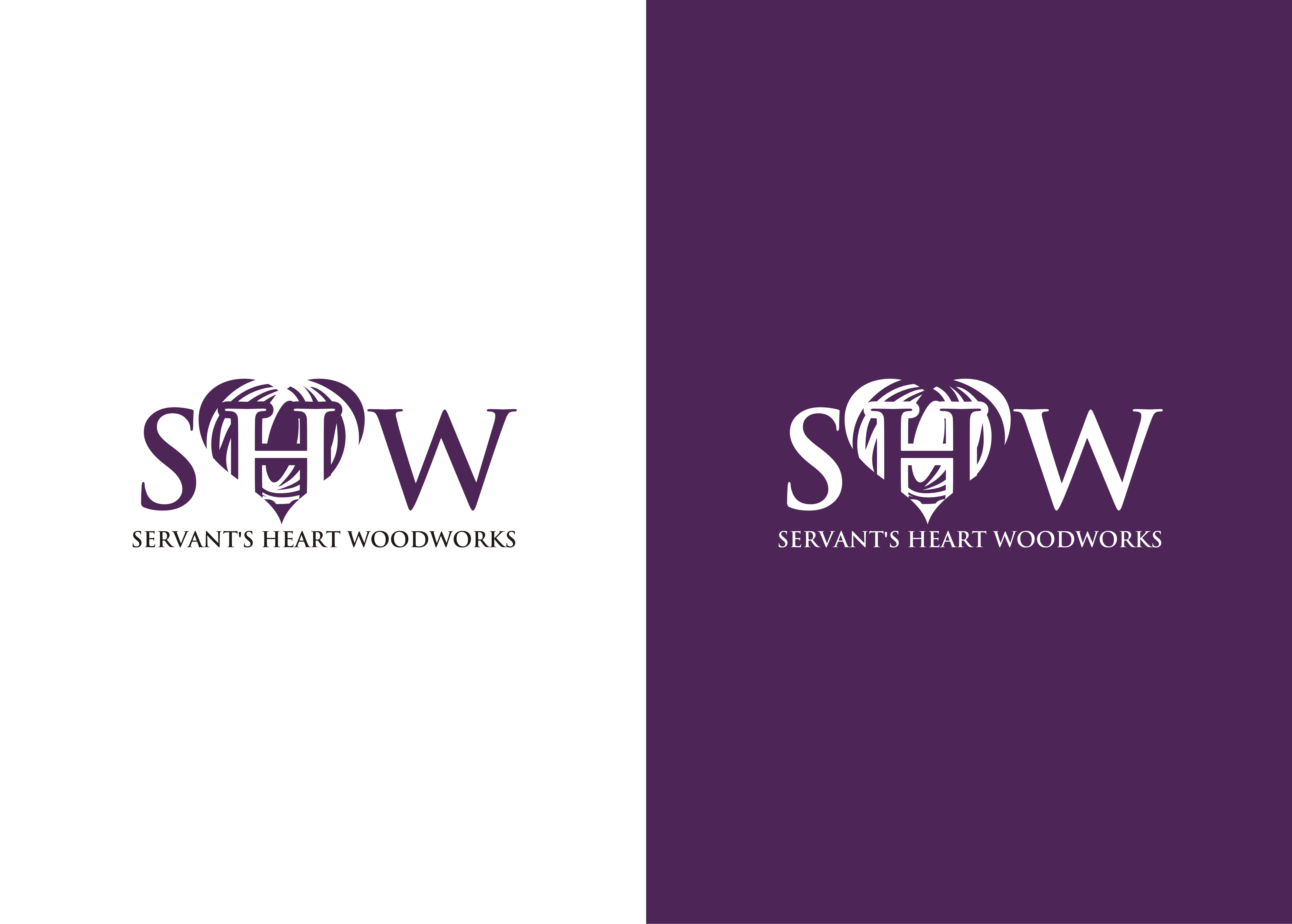 Logo-Design von lrbalaji für Servants Heart Woodworks | Design #32239397