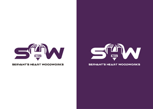 Logo Design by lrbalaji for Servants Heart Woodworks | Design: #32239492
