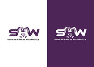 Logo Design by lrbalaji for Servants Heart Woodworks | Design: #32239493