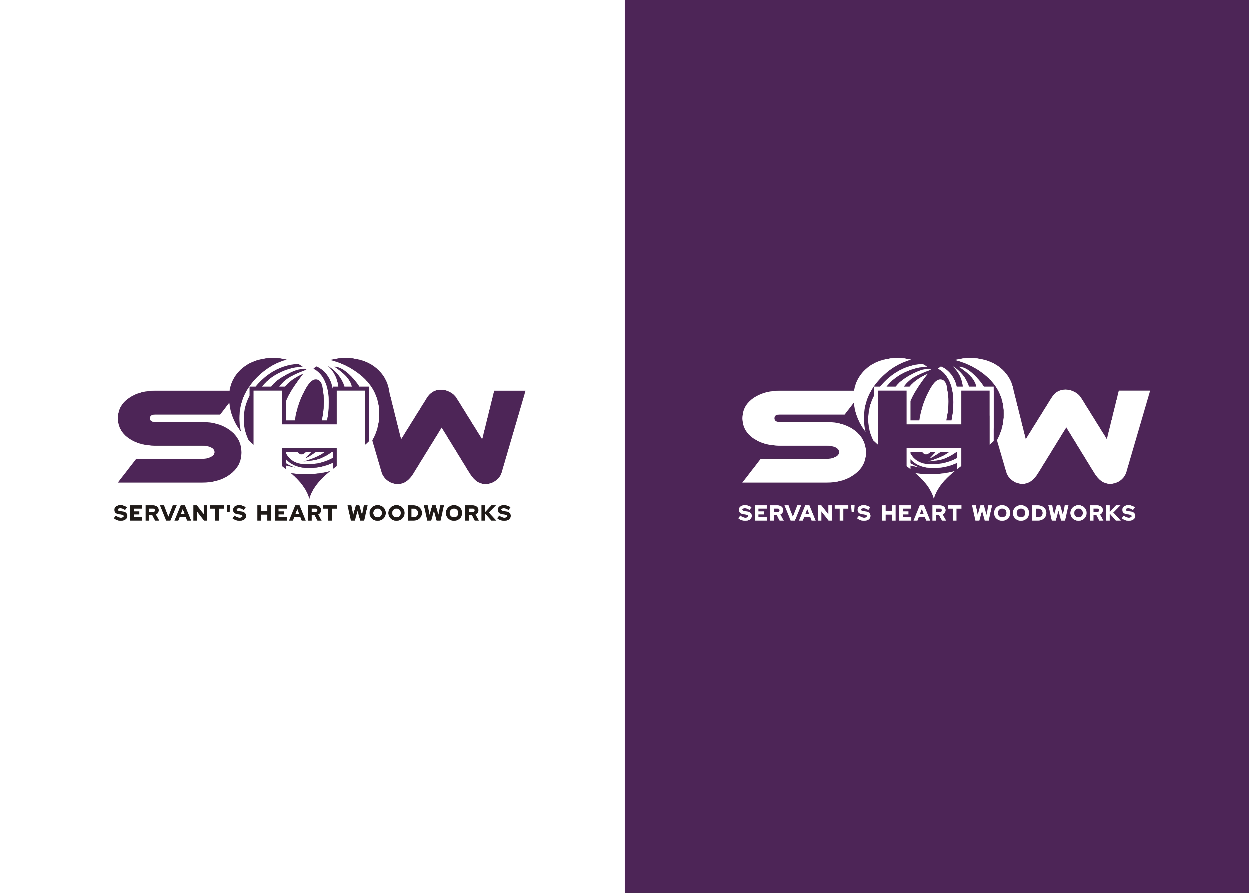Logo Design by lrbalaji for Servants Heart Woodworks | Design #32239520