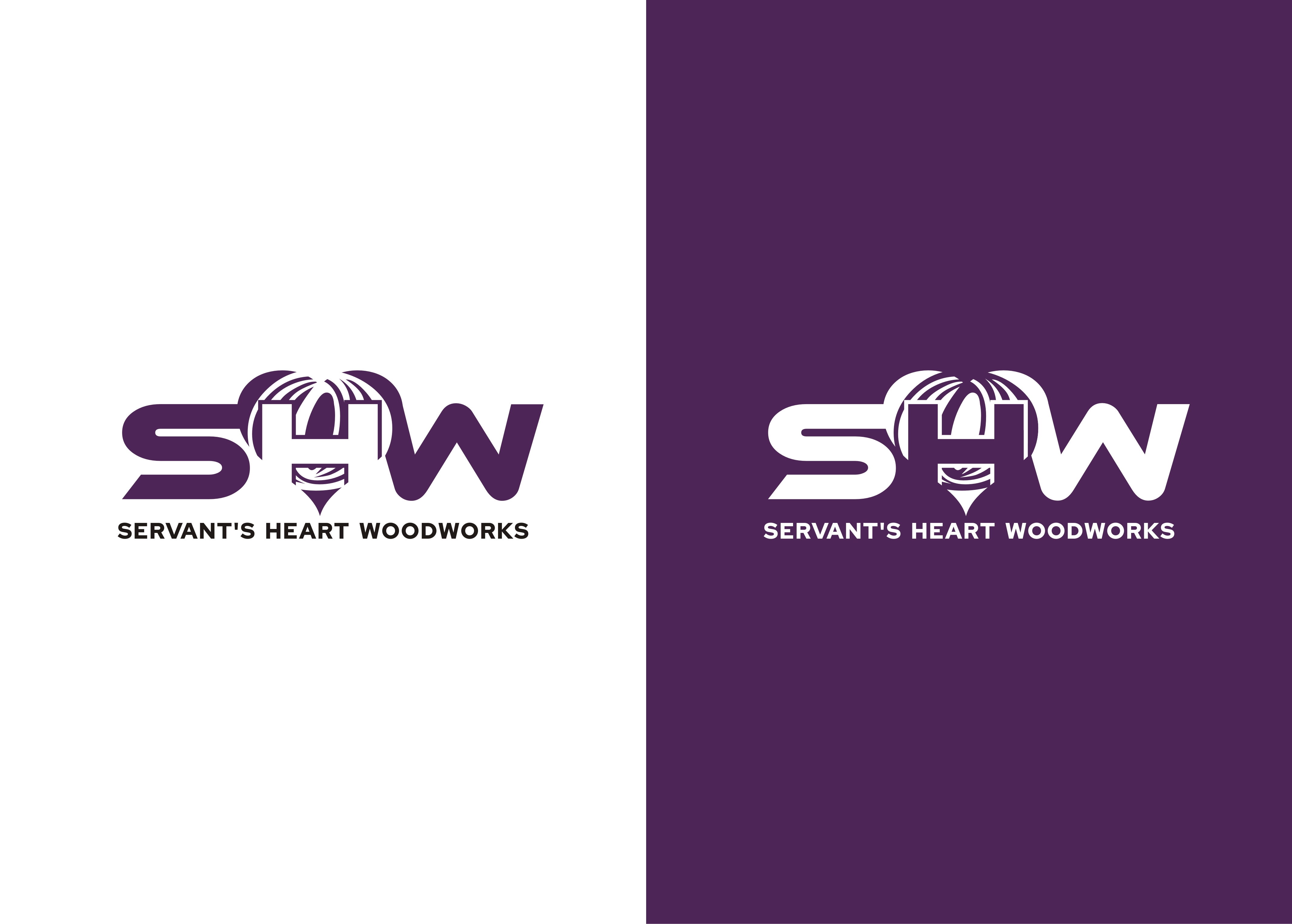 Logo Design by lrbalaji for Servants Heart Woodworks | Design #32239540