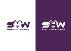 Logo Design by lrbalaji for Servants Heart Woodworks | Design: #32239540