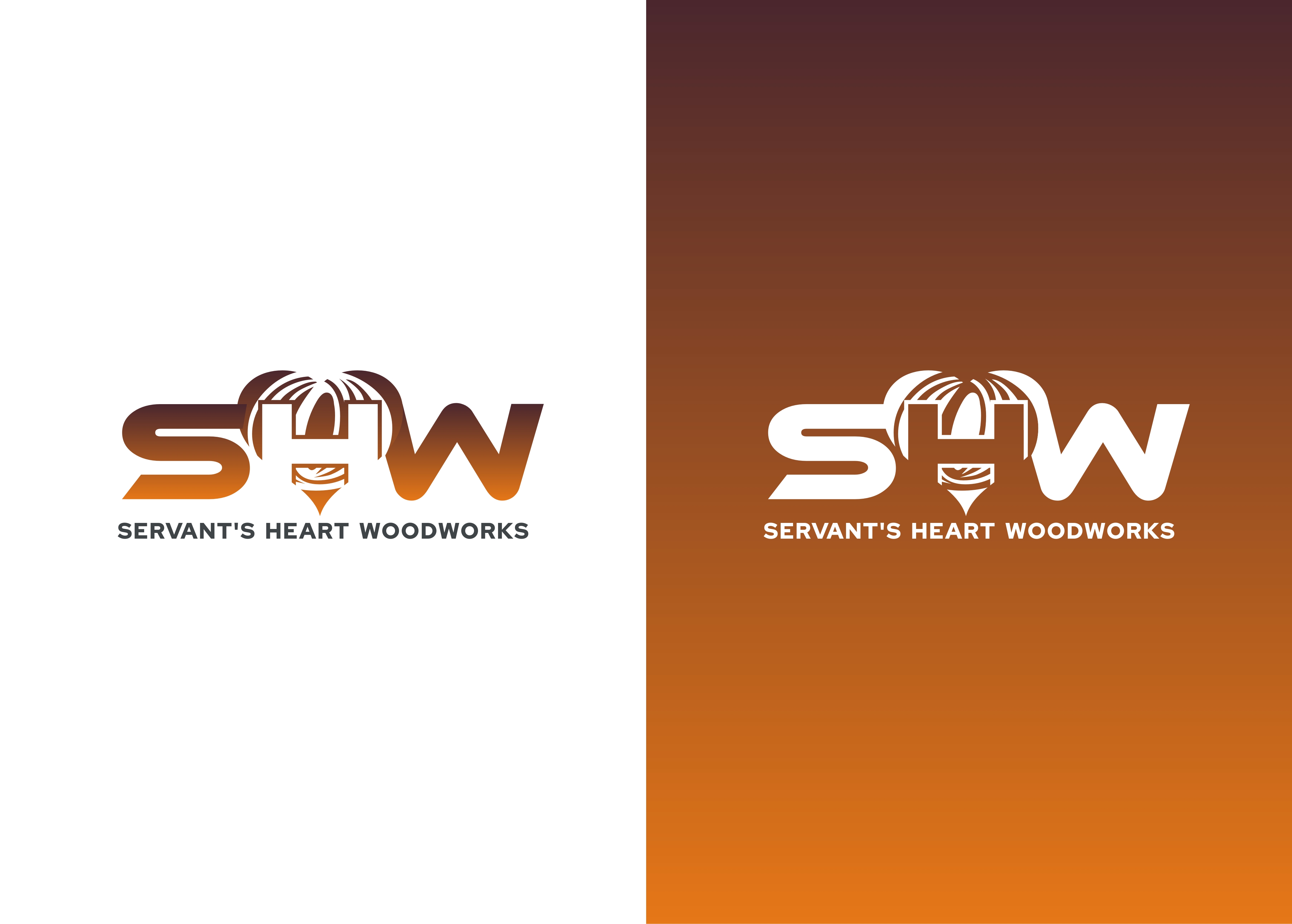 Logo Design by lrbalaji for Servants Heart Woodworks | Design #32239577