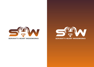 Logo Design by lrbalaji for Servants Heart Woodworks | Design: #32239577