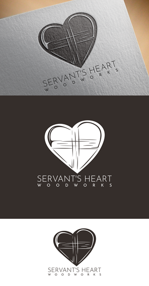 Logo Design by design.bb for Servants Heart Woodworks | Design: #32224555