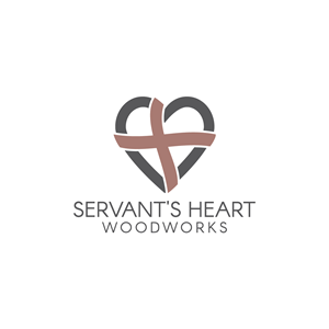 Logo Design by Boink for Servants Heart Woodworks | Design: #32259782