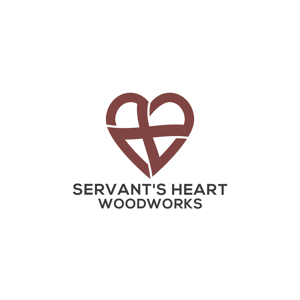 Logo Design by Boink for Servants Heart Woodworks | Design #32259855