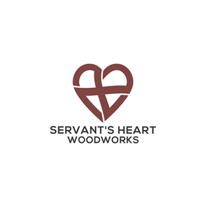 Logo Design by Boink for Servants Heart Woodworks | Design: #32259855