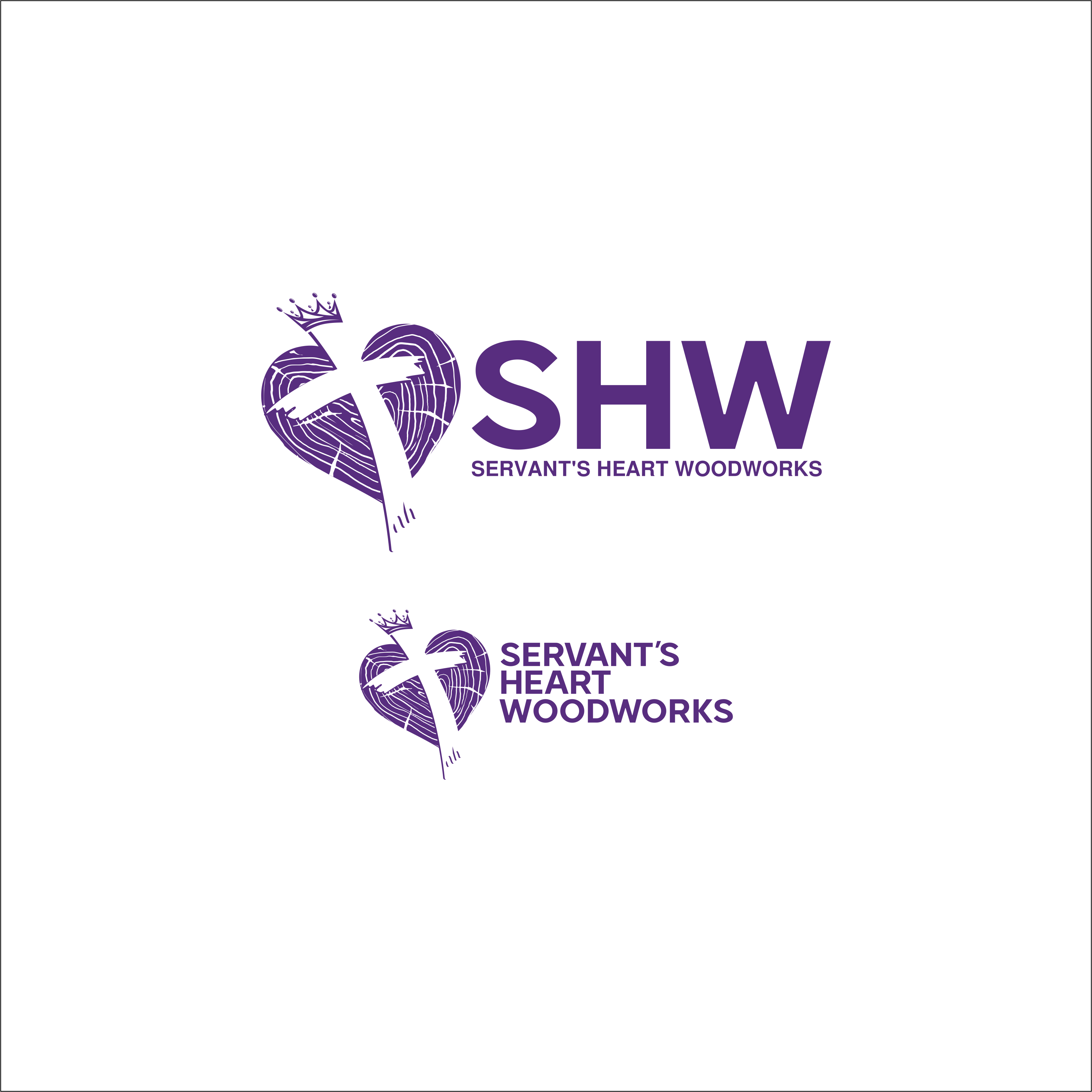 Logo Design by Entben Agorto for Servants Heart Woodworks | Design #32214598