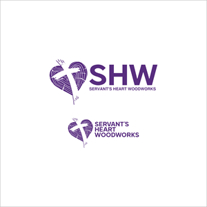 Logo Design by Entben Agorto for Servants Heart Woodworks | Design: #32222446