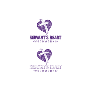 Logo Design by Entben Agorto for Servants Heart Woodworks | Design: #32240063