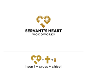 Logo Design by WahyuHMD for Servants Heart Woodworks | Design: #32244691