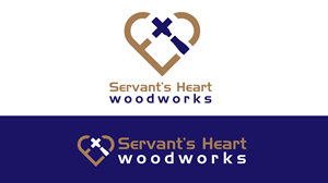 Logo Design by adjeiiBlack for Servants Heart Woodworks | Design #32213060