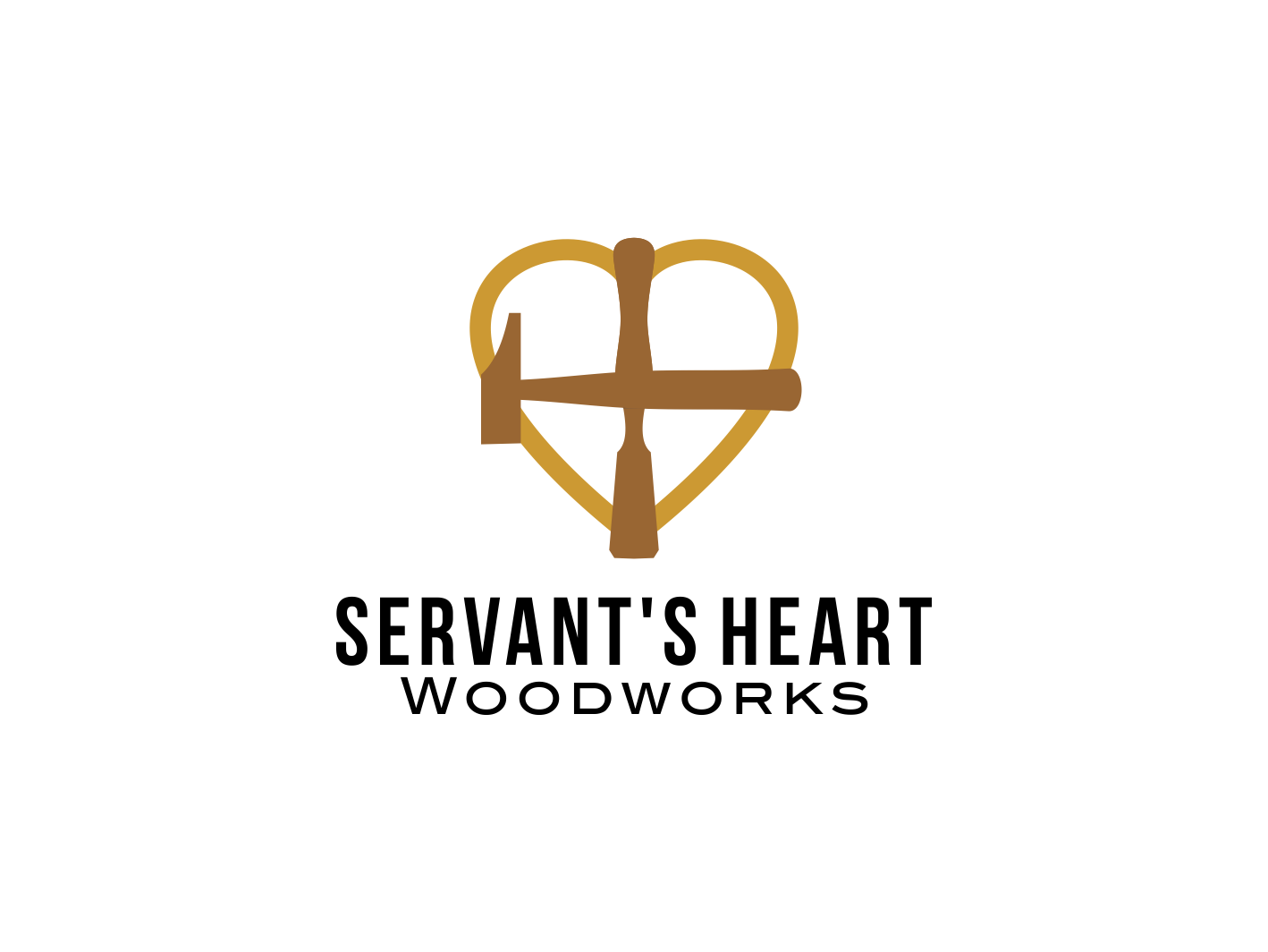 Logo Design by BNdesigner for Servants Heart Woodworks | Design #32223692