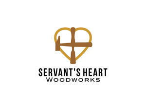 Logo Design by BNdesigner for Servants Heart Woodworks | Design: #32223692