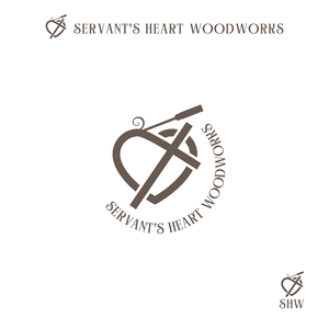 Logo Design by A10 for Servants Heart Woodworks | Design #32212193