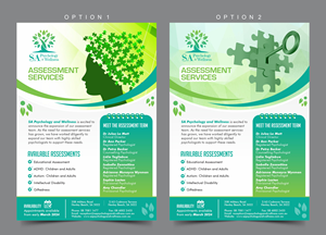 Design de Flyer par Rajneesha pour SA Psychology & Wellness | Design : #32236100