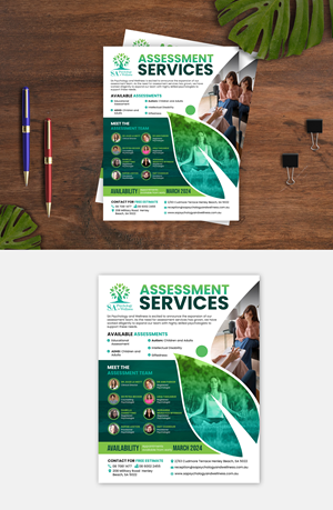 Design de Flyer par debdesign pour SA Psychology & Wellness | Design : #32219407